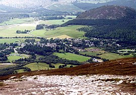 Braemar vom Morrone aus gesehen