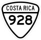 National Tertiary Route 928 shield}}