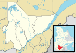Lorraine is located in Central Quebec