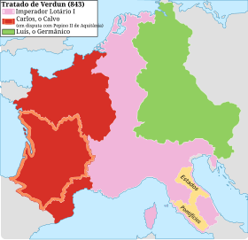 Localização de Reino da Lotaríngia