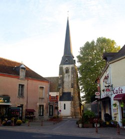 Skyline of Châtres-sur-Cher