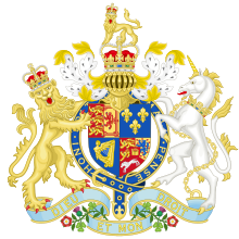 Description de l'image Coat of arms of Great Britain (1714–1801).svg.