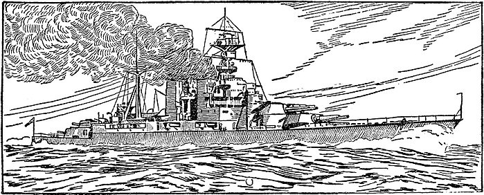 Collier's 1921 Navy, The - British Super-Dreadnought Hood.jpg