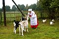 Traditional folk clothing, Zagórów, Poland