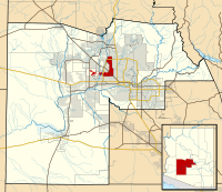 Letak Glendale di Arizona