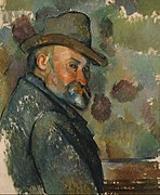 Paul Cézanne: Selbstbildnis mit Filzhut