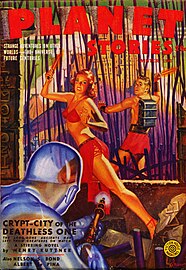 A Crypt-City of the Deathless One című novellája a Planet Stories 1943-as téli számában