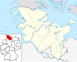 Großhansdorf ubicada en Schleswig-Holstein