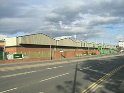 Tetleys Brewery i Crown Point-området i Hunslet