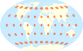 Image 45The Winkel tripel projection with Tissot's indicatrix of deformation (from Scale (map))