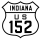 U.S. Route 152 marker