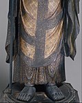 地蔵菩薩立像　下部（13世紀　メトロポリタン美術館所蔵）