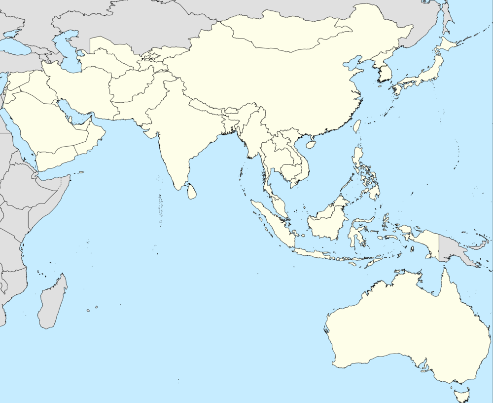 2016 AFC Cup is located in Asian Football Confederation