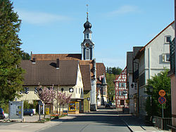 Tuyến đường chính ở Adelsheim