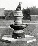 Brown Dog statue, Battersea, London