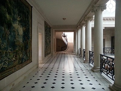 Carolands Chateau: Upper Gallery and Main Staircase