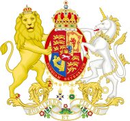 Storbritanniens rigsvåben (1714-1801)