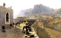 Die Verteidigung von Bayazet während des Russisch-Türkischen Krieges, 1891