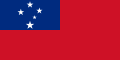 Vlag van West-Samoa onder Trustschap met NZ (24 februari 1949 - 1 januari 1962)