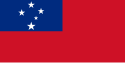 Flag of Samoa.