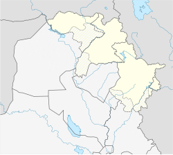 Khinnis is located in Iraqi Kurdistan