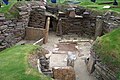 Skara Brae, förhistorisk bosättning på Orkneyöarna.