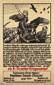 Werbeplakat zur Kriegsanleihe 1918