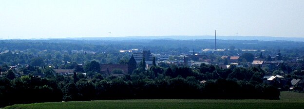 Blick vom Stoppelmarkt-Riesenrad auf Vechta