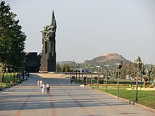 Denkmal zur Befreiung des Donezbeckens in Donezk.