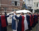 Heiligdomsvaart Stationsstraat, 2018 (wisselen van dragers)