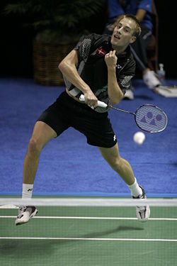 Danska badmintonspelaren Peter Gade.
