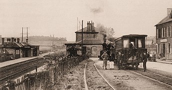 En gare d'Étainhus.