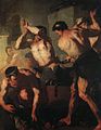 De Schmied vom Vulkanus vom Luca Giordano