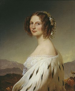 Buyuk Gertsog Elena Pavlovna o'rta yoshda, Kristina Robertson tomonidan, 1850-yillar