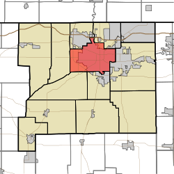 Location in St. Joseph County