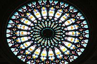 Orvieto Cathedral rose window (14th c.)