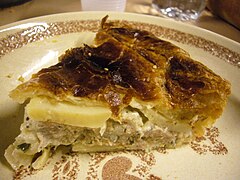 Le pâté de pommes de terre.