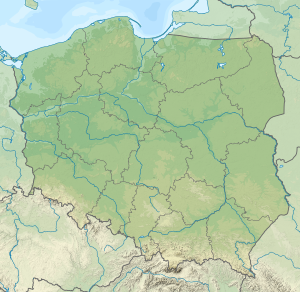 Палац Браницьких. Карта розташування: Польща