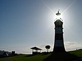 Sunlight through the lantern room