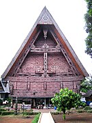 Toba Batak house at North Sumatra pavilion