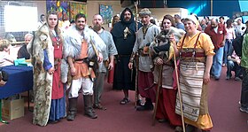 Un groupe de vikings à l'édition 2010 du festival.