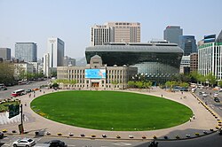 View of Seoul Plaza