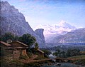 Vista do Mont Blanc, 1813