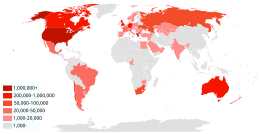 Mapa de distribución