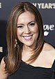 Color photograph of Alyssa Milano in 2011