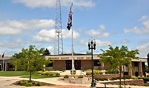 Das Cherokee County Courthouse in Cherokee