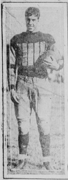 Crabtree in Gators uniform, circa 1928.