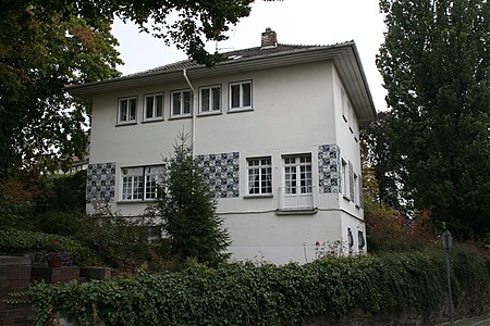 Haus Olbrich i Darmstadt.