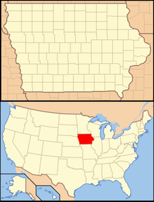 Brunsville is located in Iowa