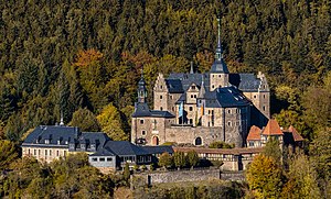 15. Platz: Ermell mit Burg Lauenstein in Oberfranken